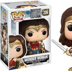 Funko Pop! DC Justice League Wonder Woman Toy Figure